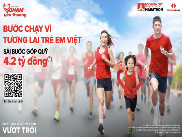 Công bố bộ vật phẩm Giải Marathon Quốc tế Thành phố Hồ Chí Minh Techcombank mùa thứ 8